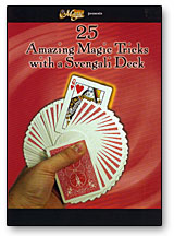 25 AMAZING MAGIC TRICKS WITH A SVENGALI DECK - DVD