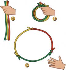 MULTICOLOR ROPE LINK
