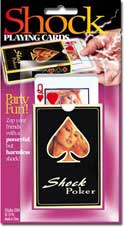 SHOCK PLAYING CARD