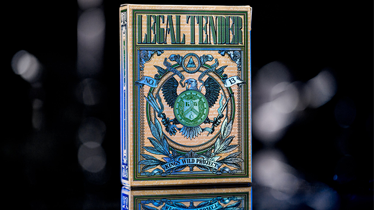 Holographic Legal Tender Playing Cards by Kings Wild