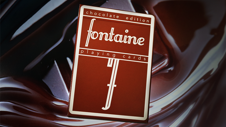 FONTAINE CHOCOLATE PLAYING CARDS