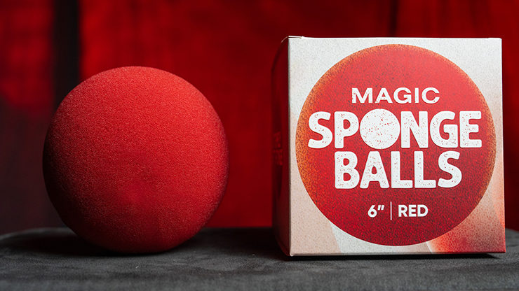 Magic Sponge Balls 1PK RED 6