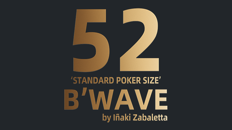 52 B'Wave (Poker Size) by Inaki Zabaletta