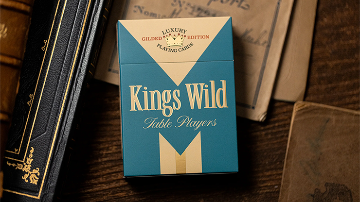 Gilded No.13 Table Players Vol.42 Playing Cards by Kings Wild Project
