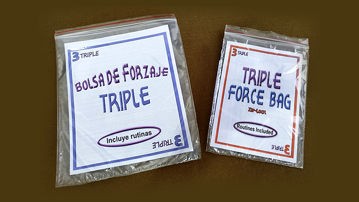 Triple Force Zip Lock Bag (Small, 6.5 x 9.5