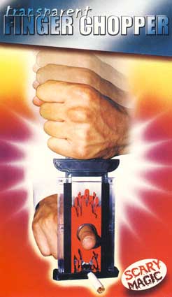 TRANSPARENT FINGER CHOPPER - GILOTINA NA PRST