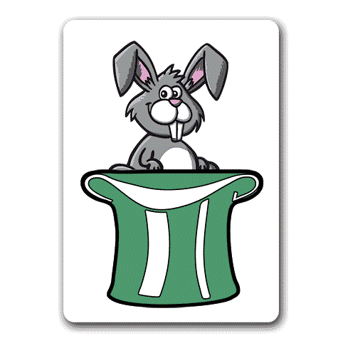 RABBIT CARD - KRÁLÍK KARTA