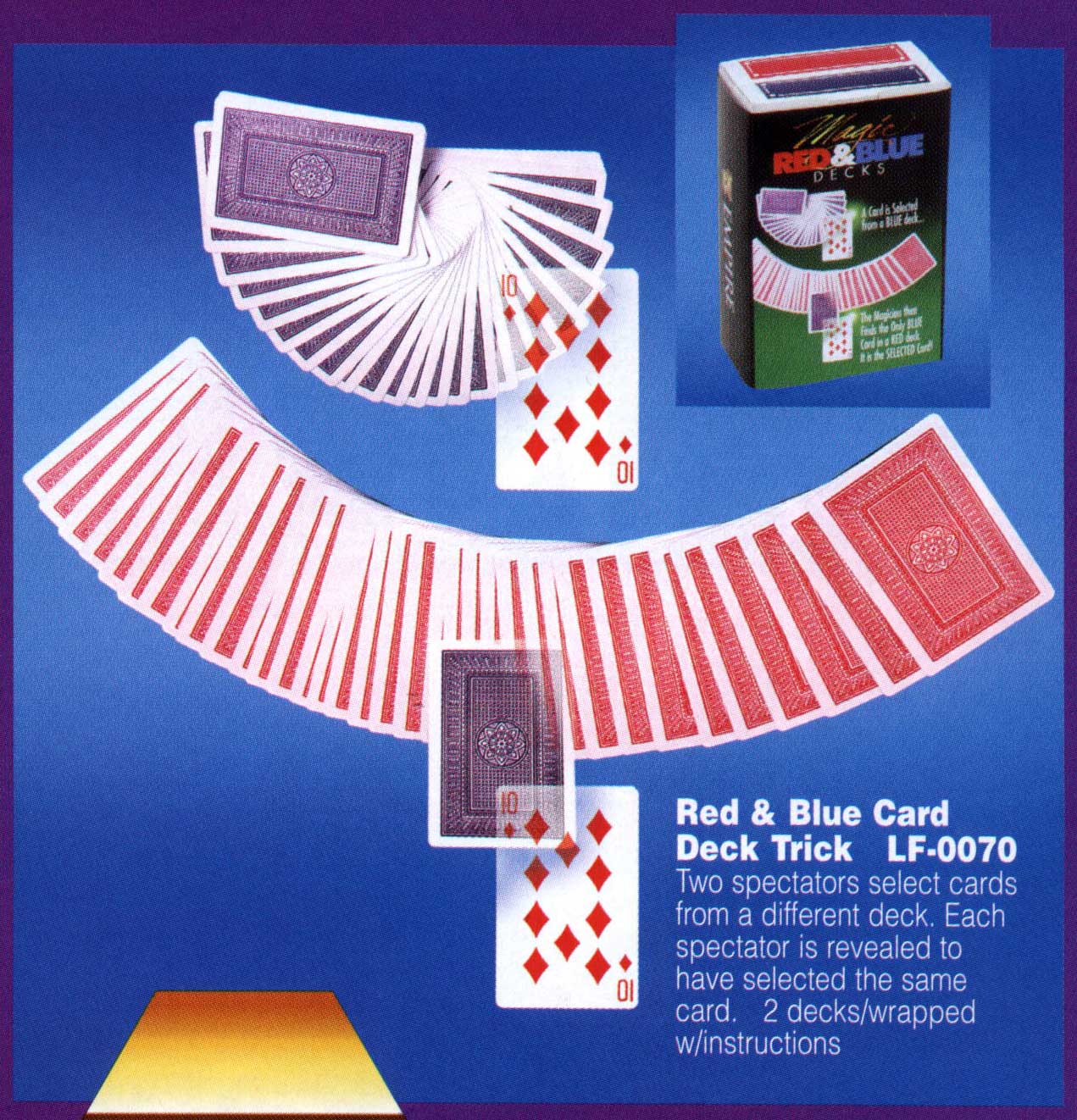 RED & BLUE CARD TRICK