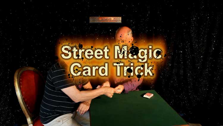 STREET MAGIC CARD TRICK - video ke stažení