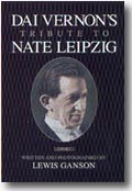Dai Vernon's Tribute to Nate Leipzig - Book