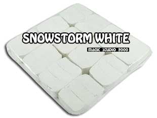 KONFETY SNOWSTORM BÍLÉ