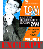 The Indian Bean Mystery video DOWNLOAD (Excerpt of Mullica Expert Impromptu Magic Made Easy Tom Mullica- #2, DVD)