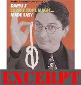 Daryl's Rope Routine (excerpt from Expert Rope Magic Made Easy Vol 3) video DOWNLOAD