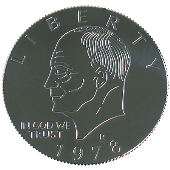 Eisenhower Palming Coin (Dollar Sized)by You Want it We Got it - Trick