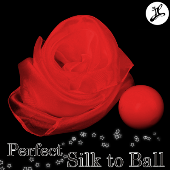 Perfect Silk to Ball red(Automatic)by JL Magic - Trick