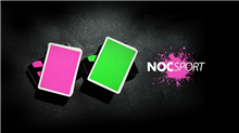 NOC SPORT PLAYING CARDS PINK