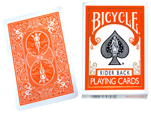 BICYCLE - RIDER BACK ORANGE