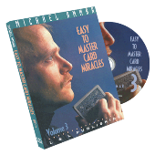 Easy to Master Card Miracles Volume 3 by Michael Ammar - DVD