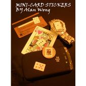 Mini Card Stickers (12 sheets) by Alan Wong- Trick