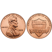 Penny regular one roll of 50 coins - Trick