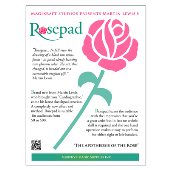 The Rose Pad (complete kit) by Martin Lewis - Trick